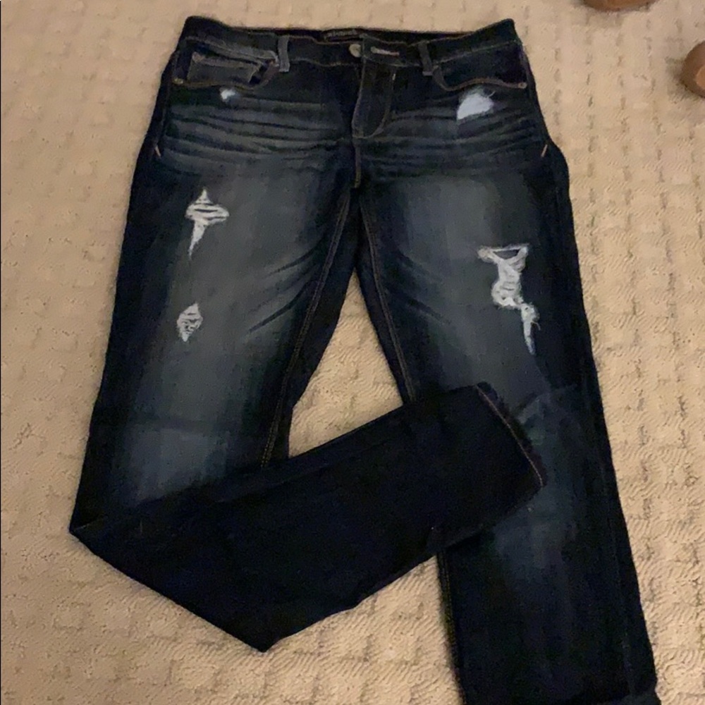 Express mid rise legging jeans